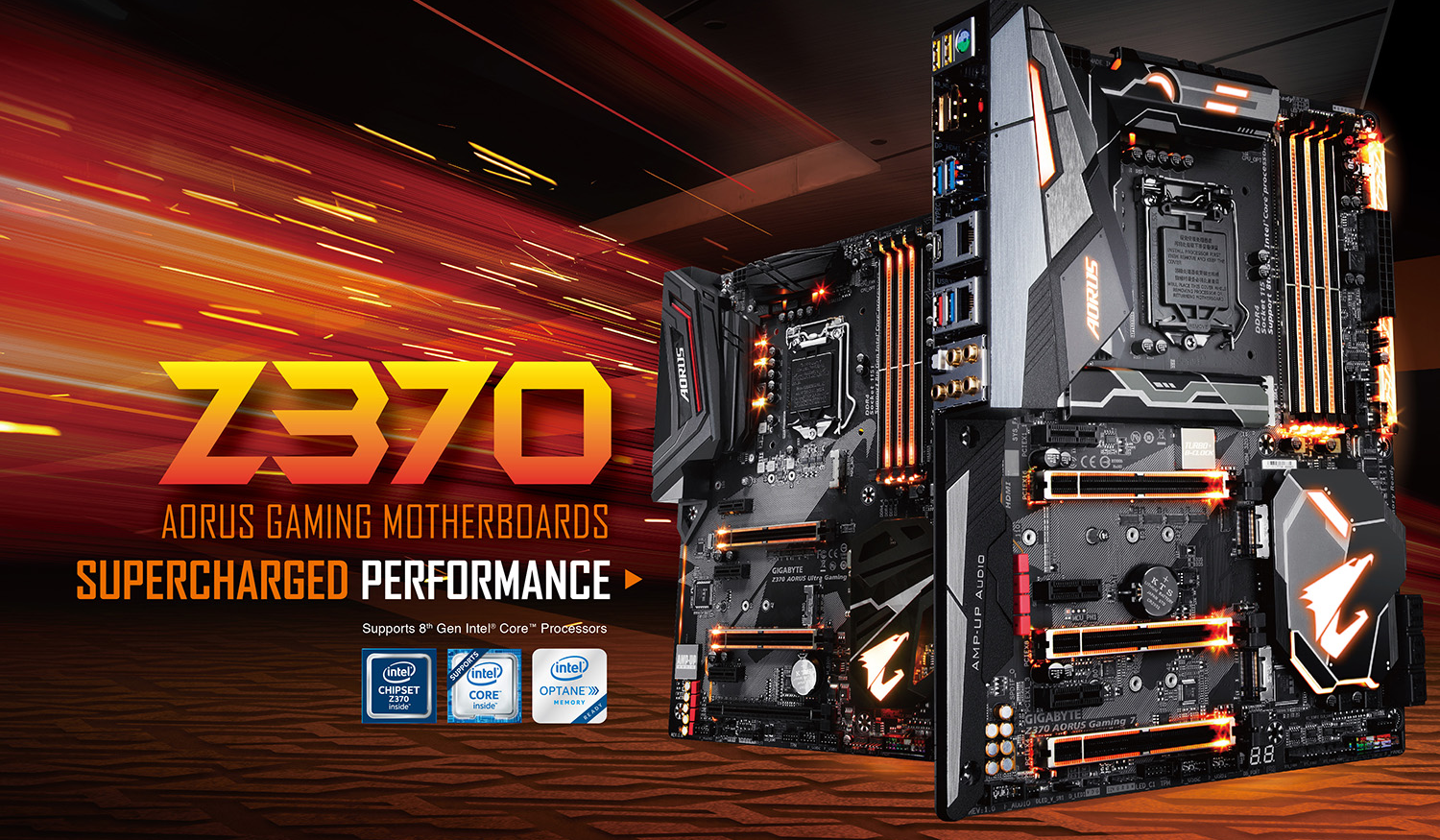 Z370 AORUS Motherboards with Supercharged Performance | AORUS