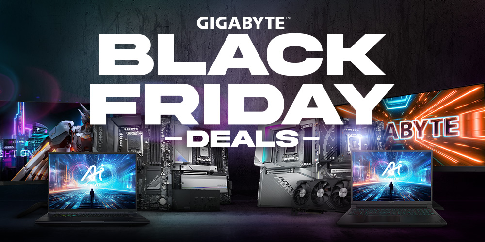 GIGABYTE Black Friday 2024